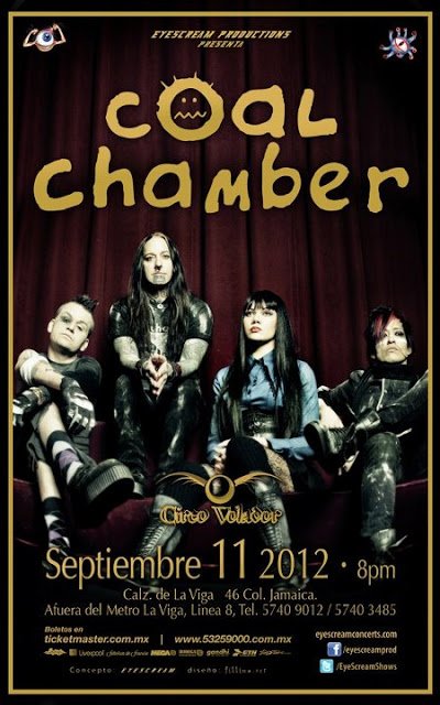 Coal Chamber, Septiembre 11, Circo volador 1 405140 10150755106771412 170909086411 11361059 1046972741 n