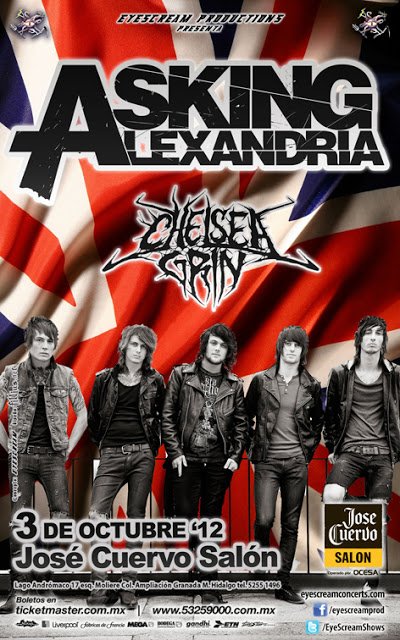 Asking Alexandria, Octubre 3, José Cuervo 5 AA2