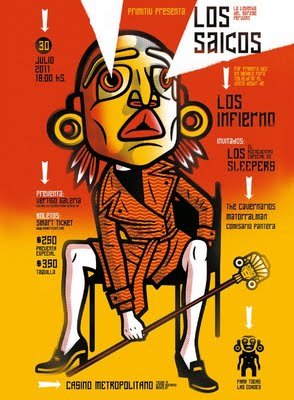 Los Saicos en México + Los Inferno presentando "Nada que perder" 10 Flyer+los+saicos