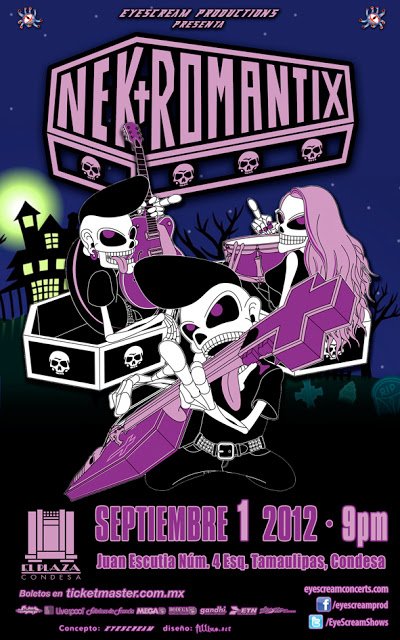 Nekromantix, se presentará por primera vez en nuestro país 5