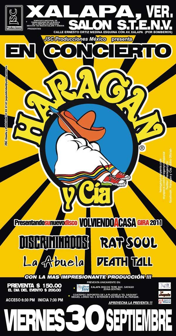 El Haragan y Cia. en Xalapa septiembre 30 5