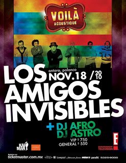 Los amigos invisibles en el Voilá 7 laivoila post