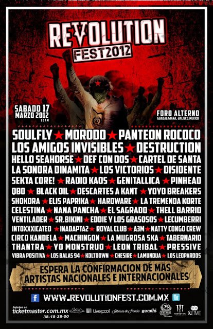 RevolutionFest 2012 Guadalajara - El festival para todos los gustos 7 poster revolution web