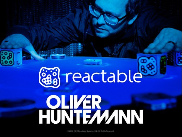 @Reactable Artist Edition: Oliver Huntemann 7 splash ipad landscape