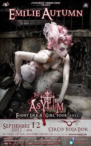 EMILIE AUTUMN, 12 de Septiembre, CIRCO VOLADOR 5 tn