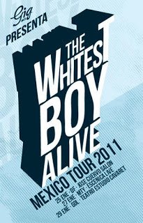 The Whitest Boy Alive México tour 2011 7