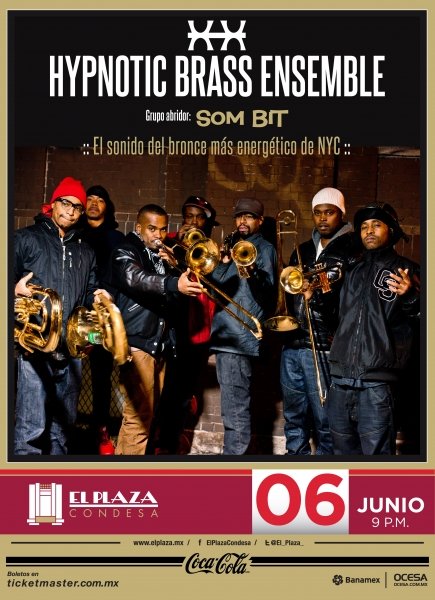 Hypnotic Brass Ensemble en El Plaza Condesa. 5 21042014171244