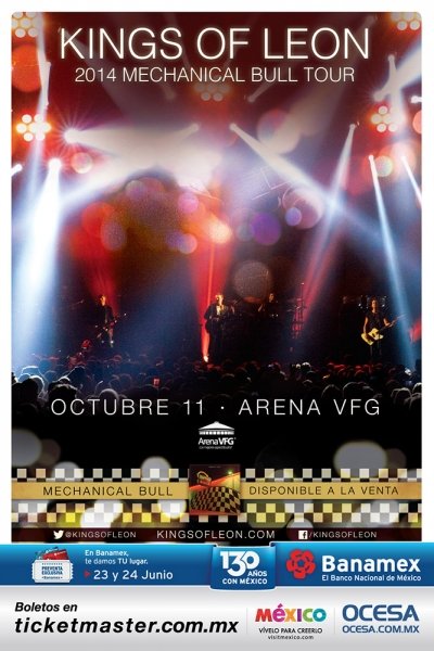 Kings of leon en Guadalajara 7 16062014210646