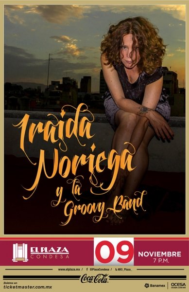Iraida Noriega y la Groovy Band en El Plaza Condesa 6 03092014180135