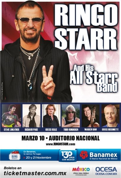Ringo Starr & His All Starr Band en México 7 10112014181854