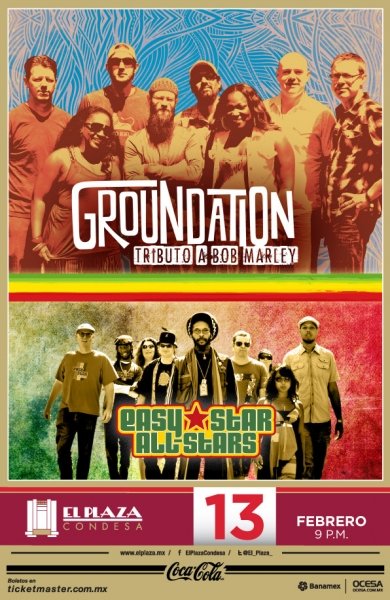 Groundation & Easy Star All Stars en El Plaza Condesa 7 12122014190927