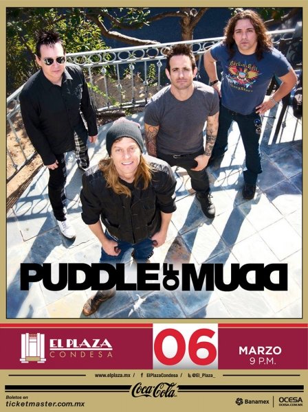 Puddle of Mudd en el Plaza 7 17122014210031