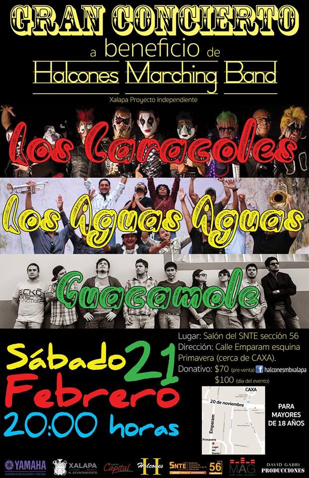 Concierto a beneficio: Los caracoles - @LosAguasAguas @GuacamoleBanda 7 10959309 10200497083505816 7524783580593028283 n