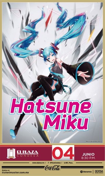 Hatsune Miku en El Plaza Condesa 5 30112015192401