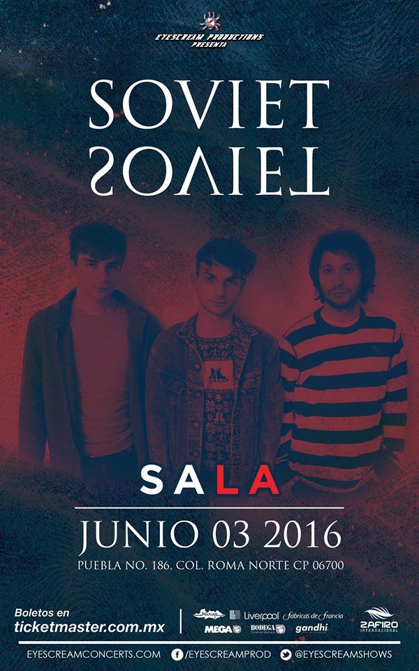 Soviet Soviet, en La Sala. 4 a6db31e8 9521 4bf9 bd47 25106d301dee