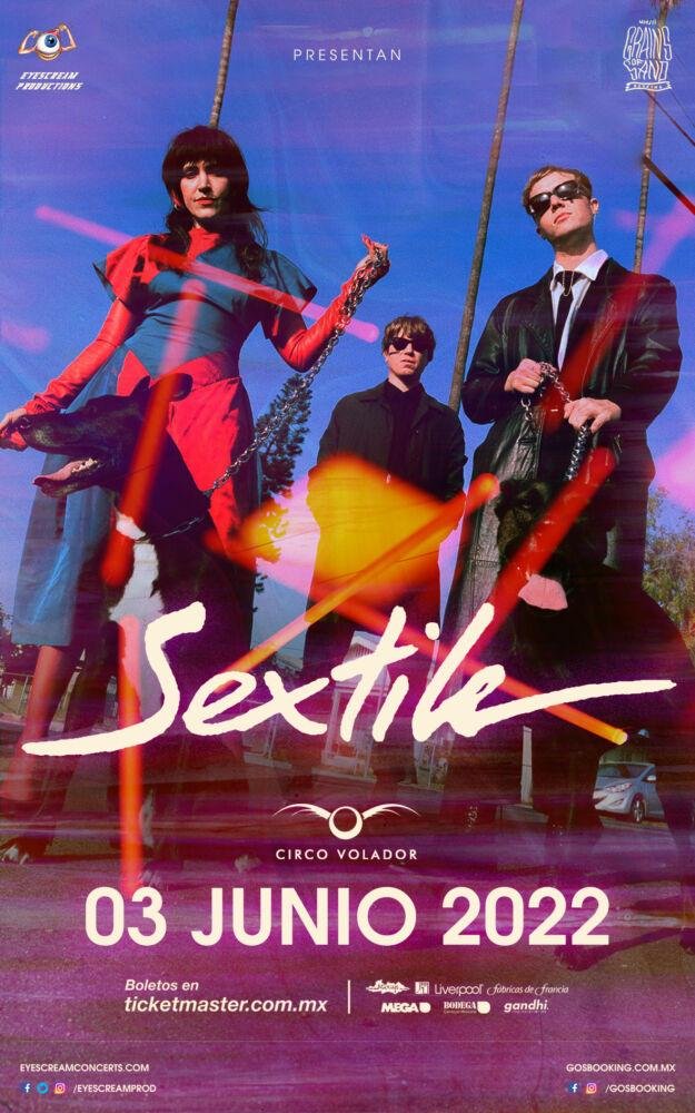 Sextile, post punk californiano llega a CDMX 5