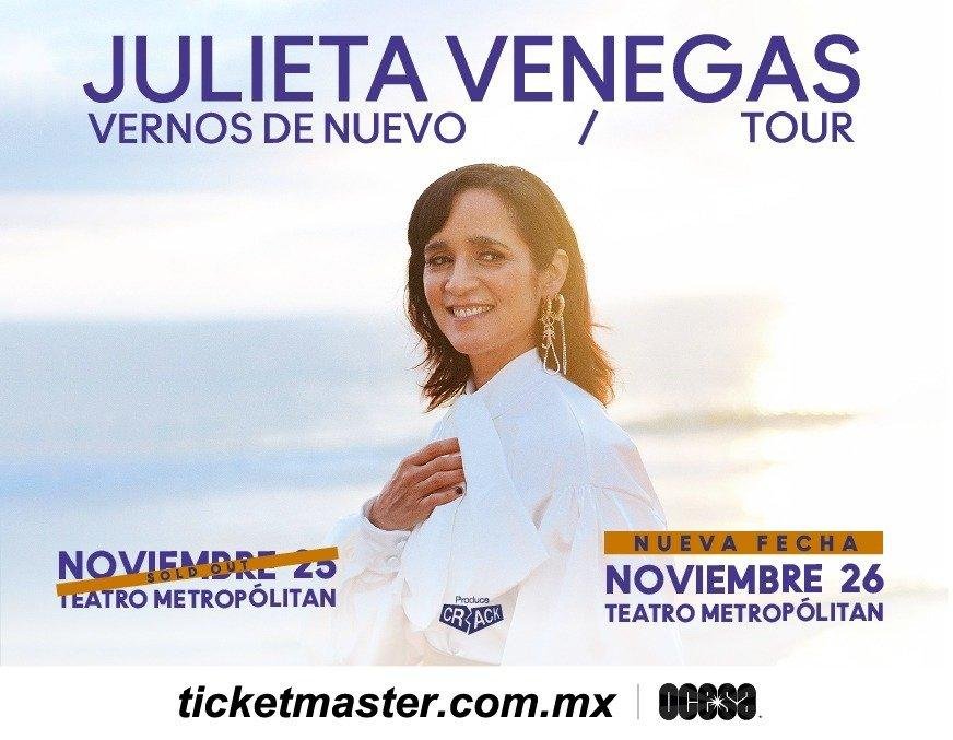 Julieta Venegas anuncia un segundo show en la CDMX 3 image processing20220624 1210873 17es8ln