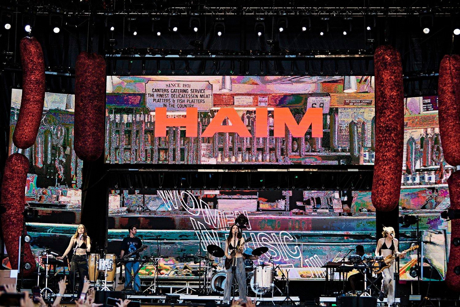 Maratonico tercer día de Mad cool 10 haim andres