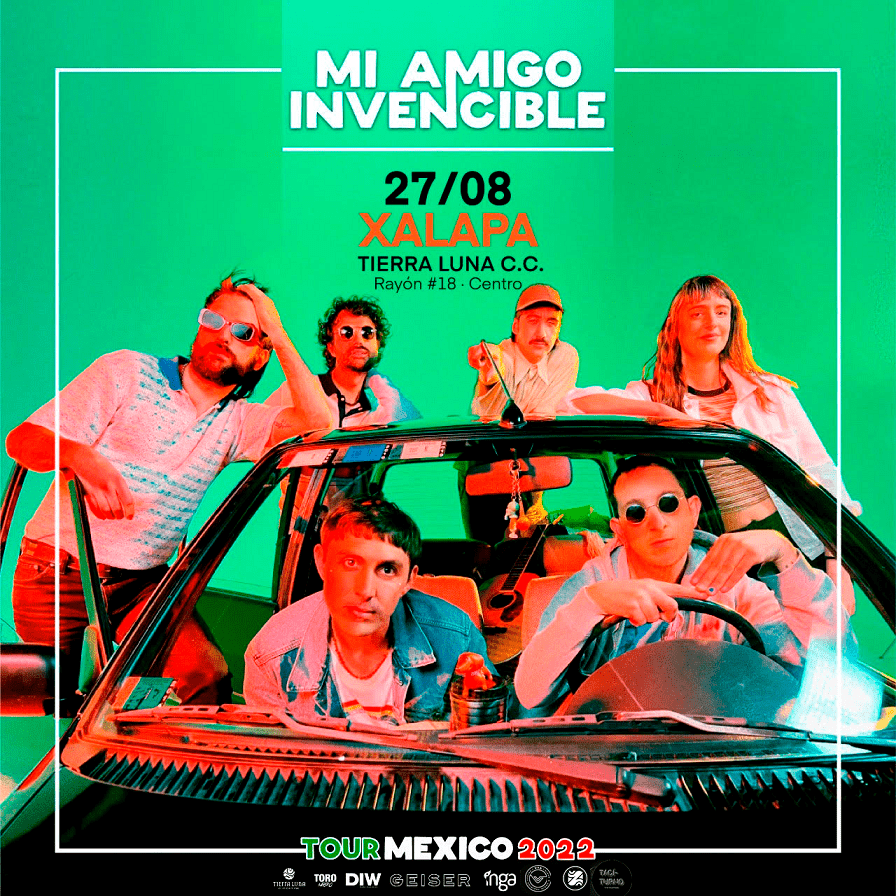 La banda argentina Mi Amigo Invencible en Xalapa 7 MAI TierraLuna1