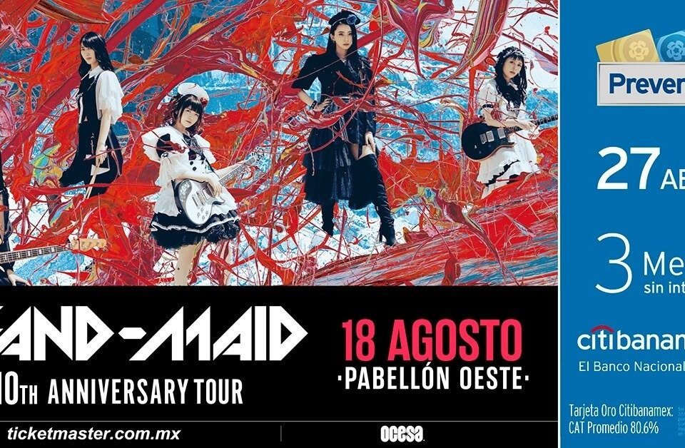 Band-Maid llegará a Ciudad de México con un show especial 24 8f0358f56997eb9706f5bbf8196b3cf0