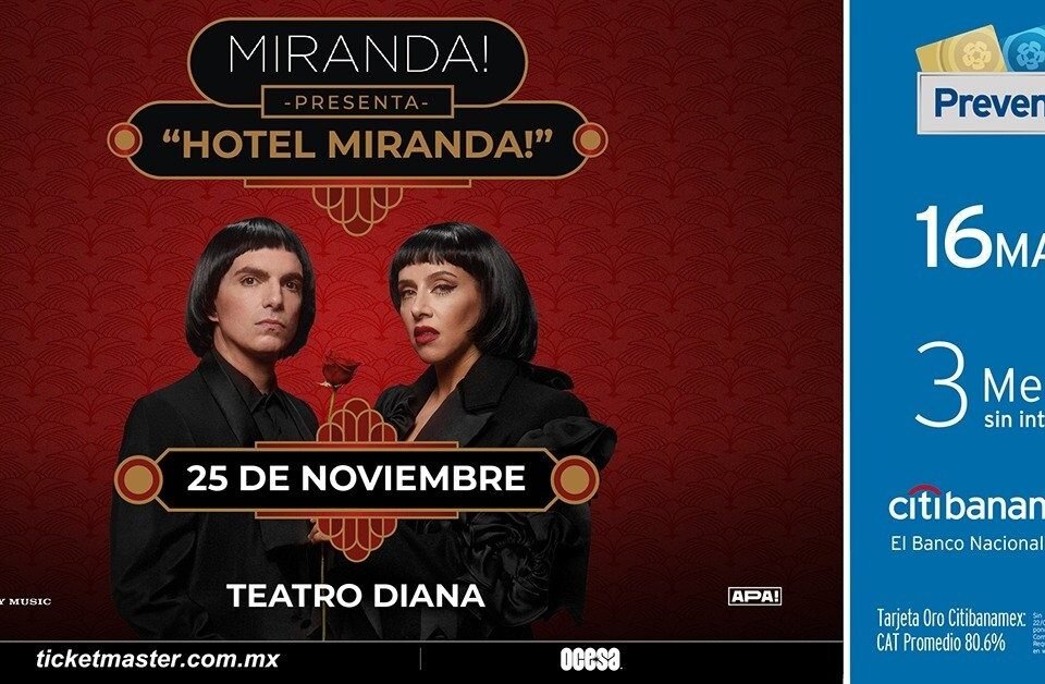 Miranda! presentará todos sus éxitos y nuevo disco en Guadalajara 25 350d925aa7fcd3cdc421dfeae59c33c1