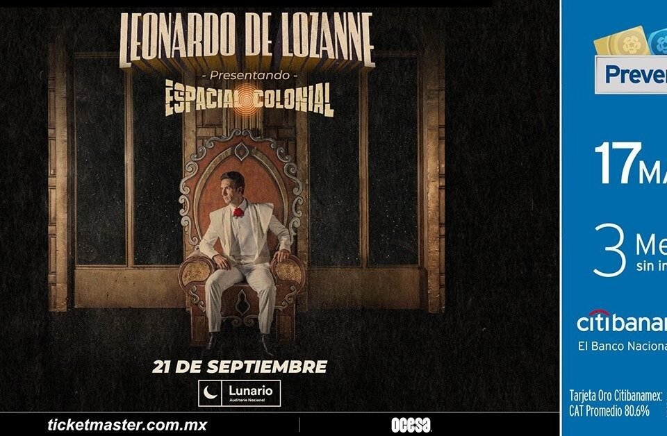 Leonardo de Lozanne presentará su nuevo disco en concierto íntimo 23 919e015815639db4c0ce394a9a0b2427