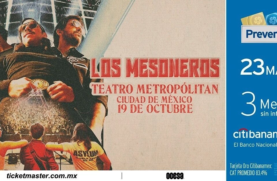 Los Mesoneros anuncian regreso a Ciudad de México 24 d3c7bb799bd016d26b7eec61eb38c9c9