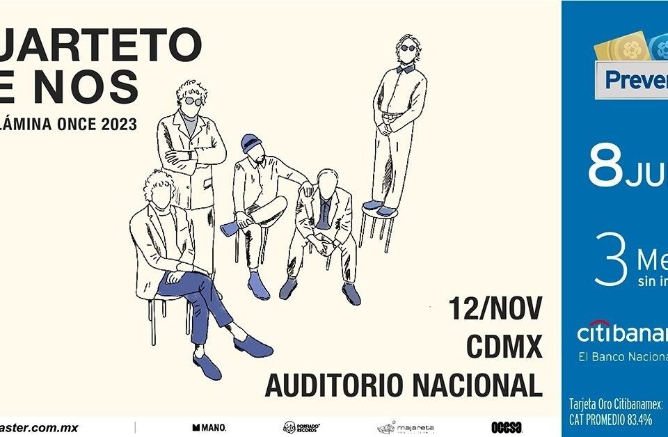 El Cuarteto de Nos dará concierto en la CDMX 26 8c4138067e94e3ce32e20a292ea48d5a