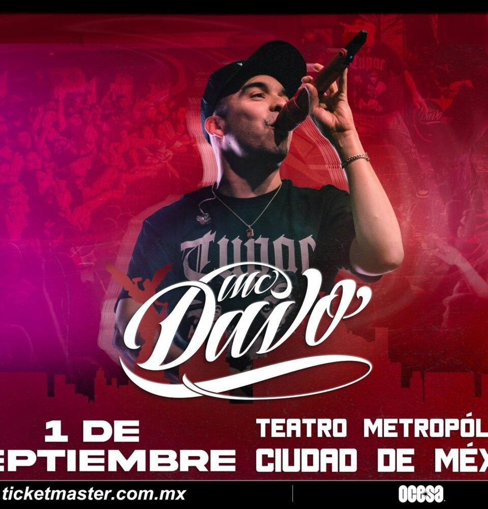 Que el freestyle suene en toda la Ciudad de México con MC Davo 25 d4f8fe97c744cc9fd51f1b925db29815