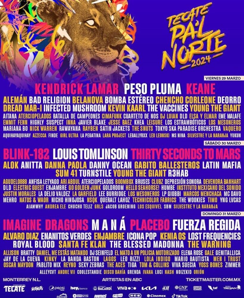 El rugido del año anuncia su doceava edición: Tecate Pa’l Norte 2024 25 397416267 179221781913624 2061126133785402290 n 1 819x1024 1