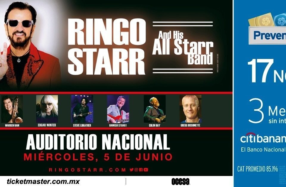 Ringo Starr volverá a uno de los principales recintos de México 26 d779fbcfe641dcfd16a9f1d5c327461f