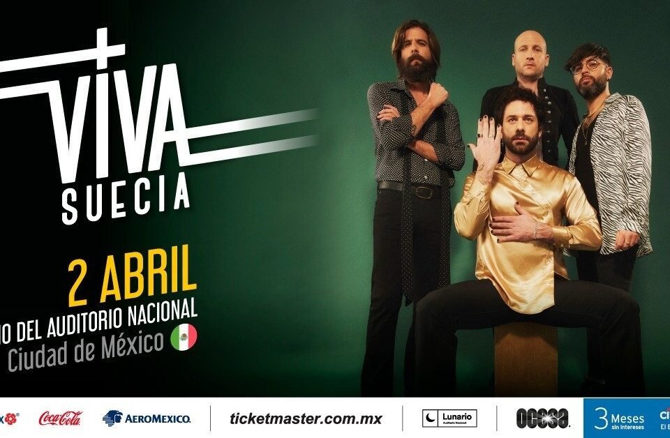 ¡Viva Suecia anuncia concierto en el Lunario del Auditorio Nacional! 26 de3725b101d372e28a0a59b5138a5d54