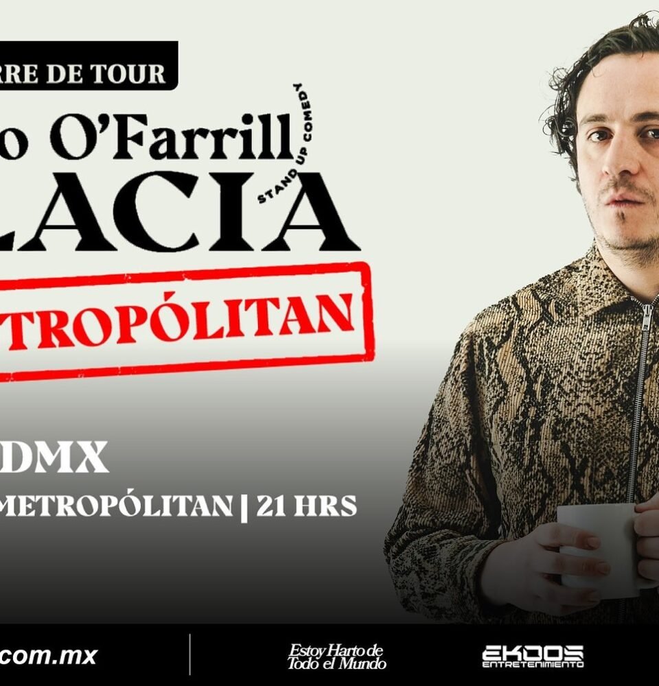 Ricardo O'Farrill presentará su nuevo show en importante recinto de la CDMX 23 491449537b2819ef4de56ff5cefde28c