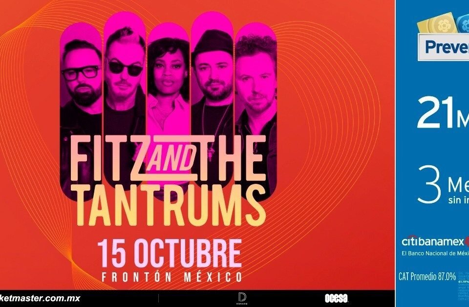 ¡FITZ AND THE TANTRUMS TRAE SU POTENTE SHOW A MÉXICO! 24 2c1a34b4fb7157b5aa8f771a486557be
