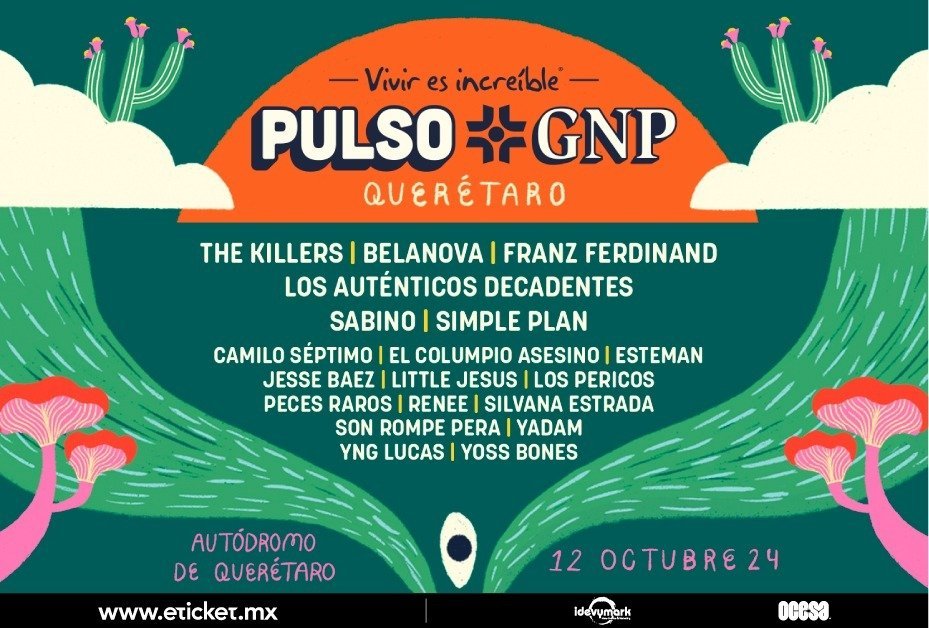 Llega el esperado cartel de Pulso GNP 25 04924e2a277cb89cec0c736be78aea32