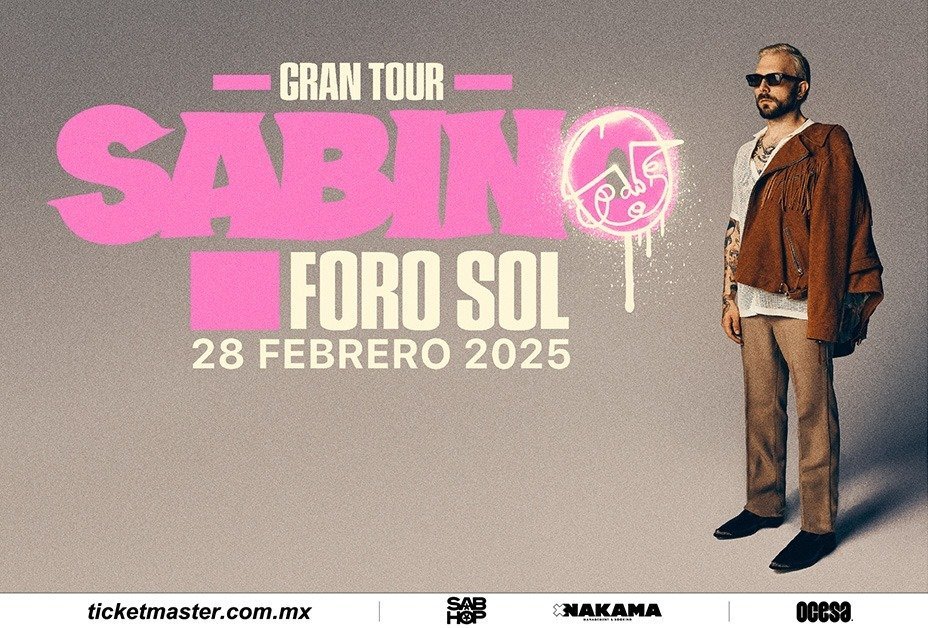¡SABINO ANUNCIA SU PRIMER FORO SOL! 26 f34d6d789f604a467535eff750346fca