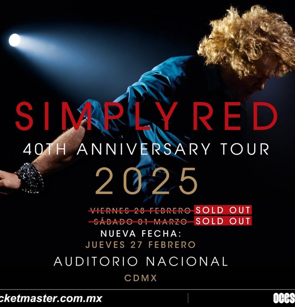 El éxito de Simply Red continúa con una fecha más en la capital mexicana 23 6acad72ed2b20084836fa7f35622b68f