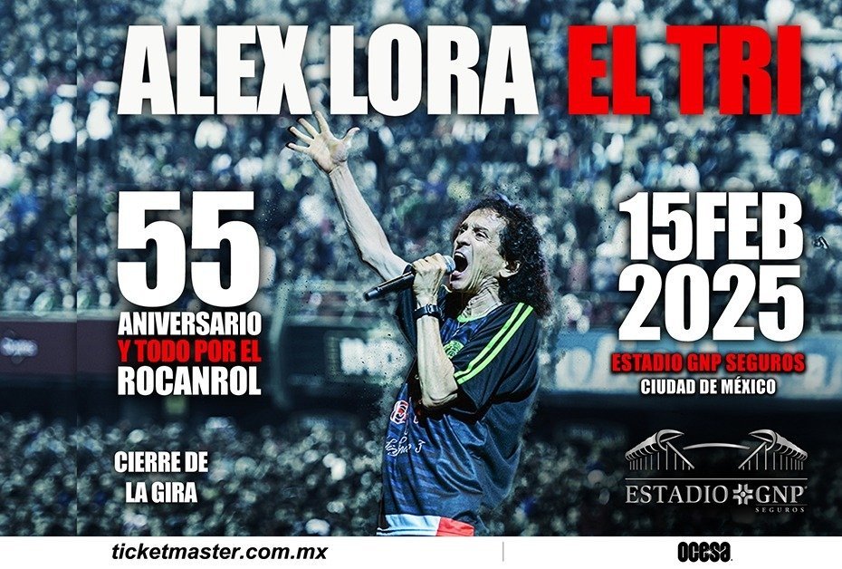 EL TRI finaliza su gira Y Todo Por El Rocanrol en el Estadio GNP Seguros 25 d021f08e0b5276b2572163c41cf1606a